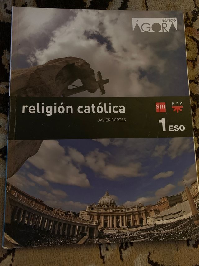 Religione cattolica 1 ESO. SM. Libro scolastico