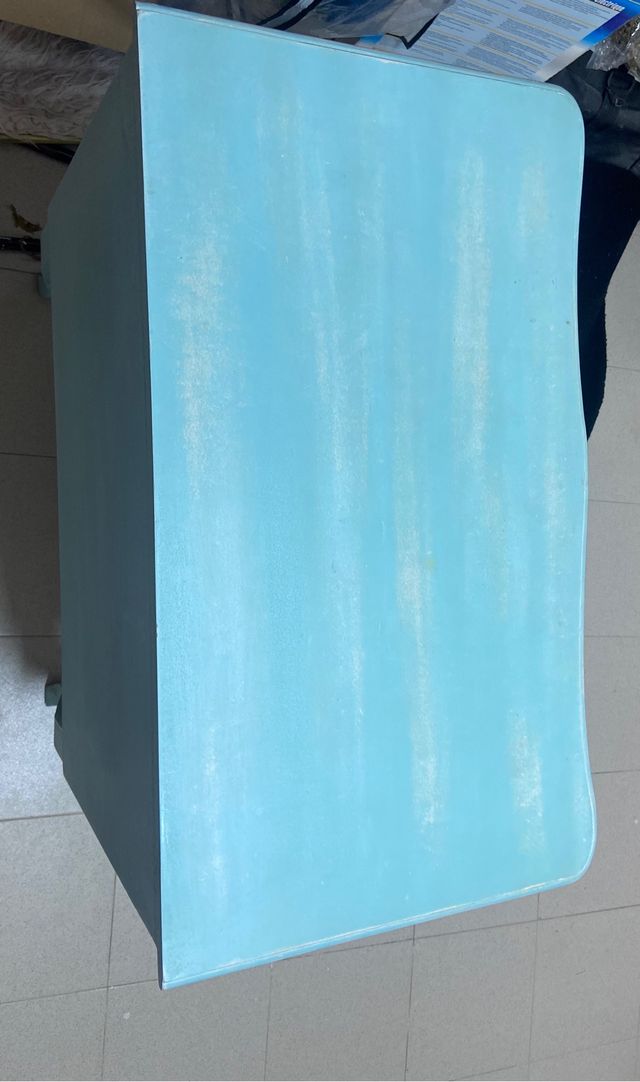 Cómoda azul