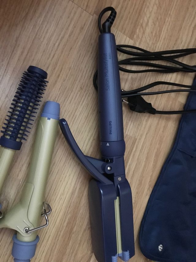 Plancha y tenacillas del pelo