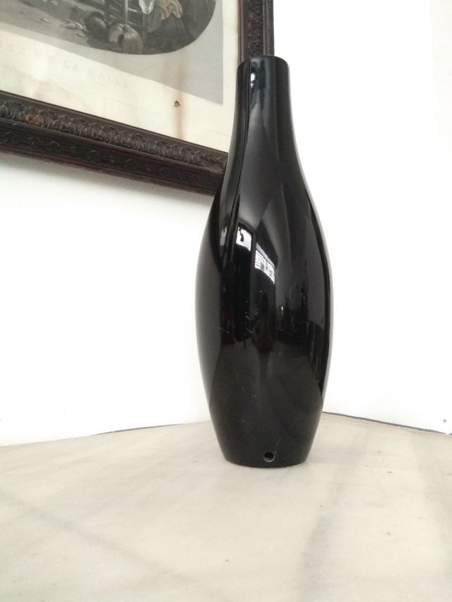 Base para pié de lámpara de cerámica vidriada