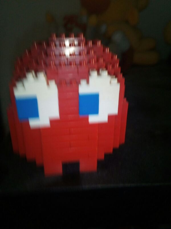 Figura fantasma Pacman de lego