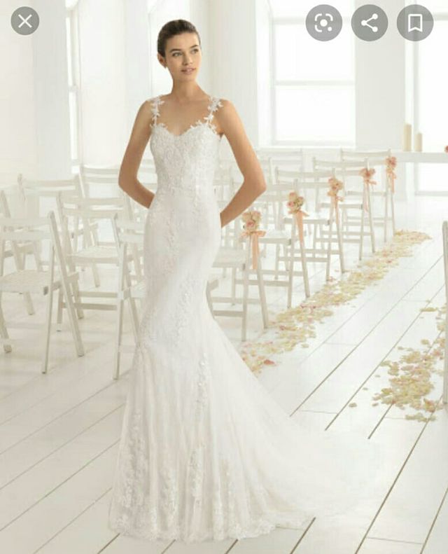 vestido de novia sin estrenar marca Aire Barcelona