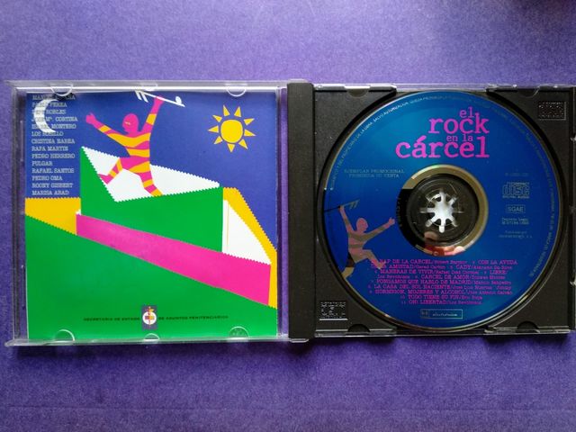 MANOLO TENA - 'El rock en la cárcel' CD Firmado