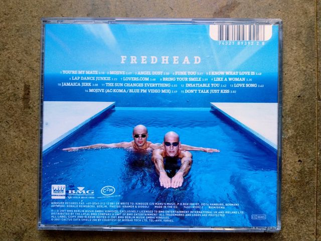 RIGHT SAID FRED - 'Smashing!' & 'Fredhead' 2 CD