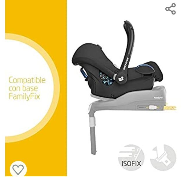 Maxicosi Cabrofix y base Isofix