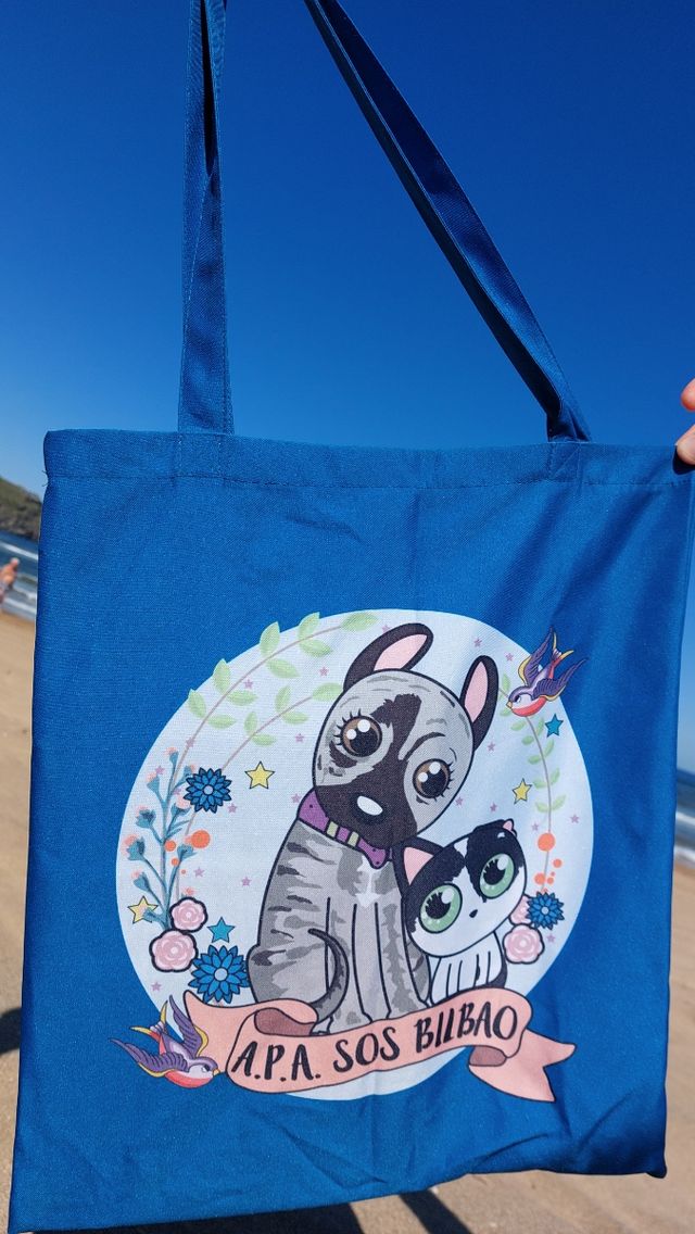 Bolsa de tela solidaria