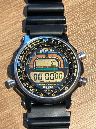 CASIO Vintage 1990 Sky Walker DW-401 em segunda mão durante 450
