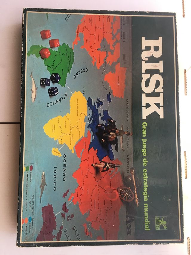 Risk borras juego de mesa de segunda mano por 25 € en Villajoyosa en WALLAPOP