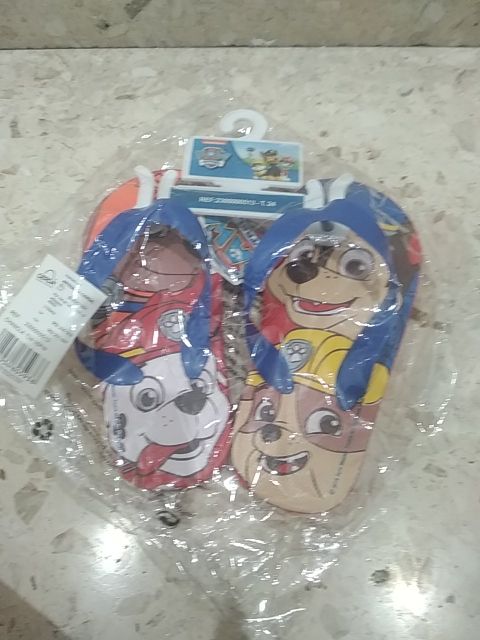 Chanclas patrulla canina