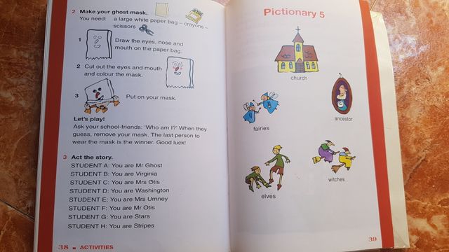 Libro inglés THE CANTERVILLE GHOST earlyreads + CD