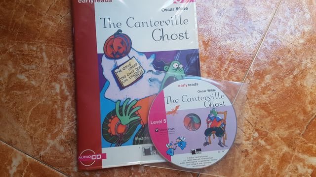 Libro inglés THE CANTERVILLE GHOST earlyreads + CD
