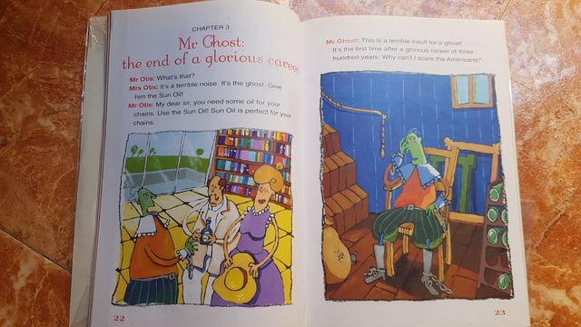 Libro inglés THE CANTERVILLE GHOST earlyreads + CD