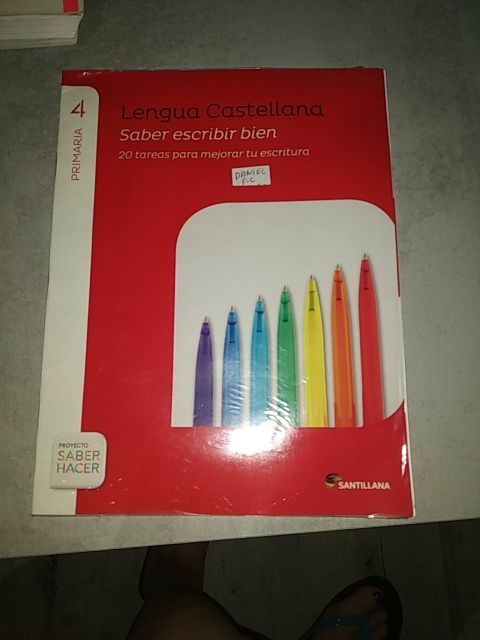 Cuadernillo de Lengua Castellana