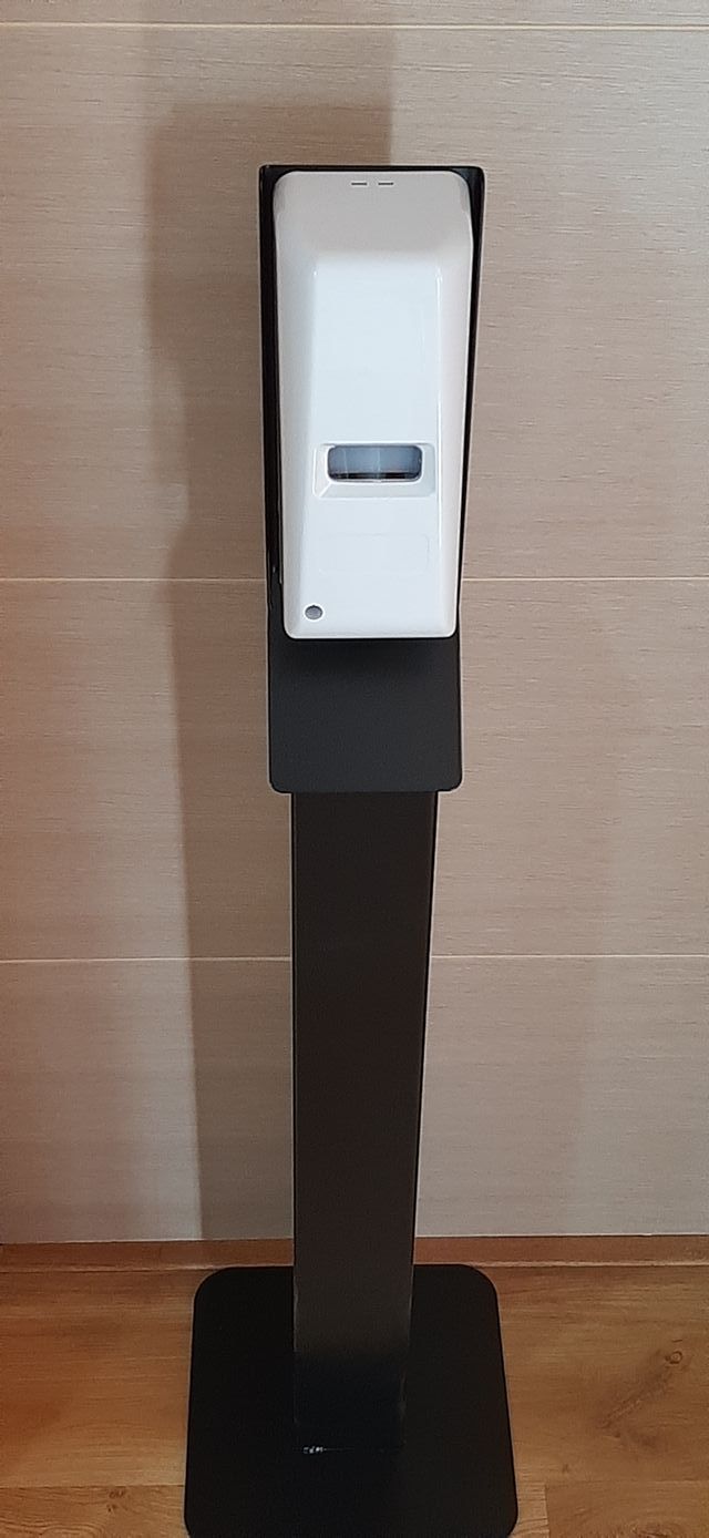 dosificador de gel automatico  pie