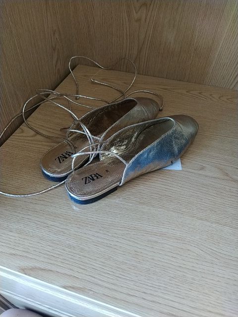 zapatillas planas zara