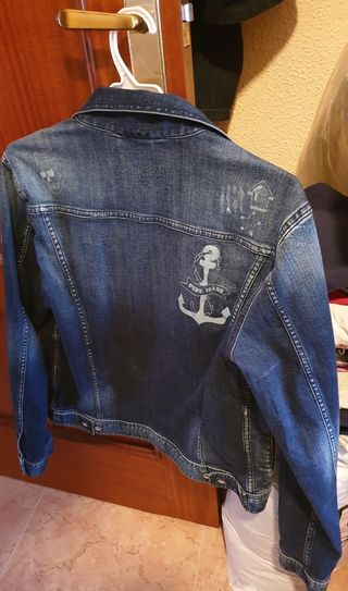 Cazadora Vaquera Pepe Jeans Blanco