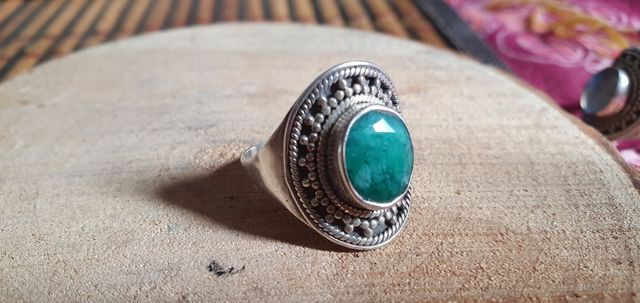 Anillos en plata y piedras