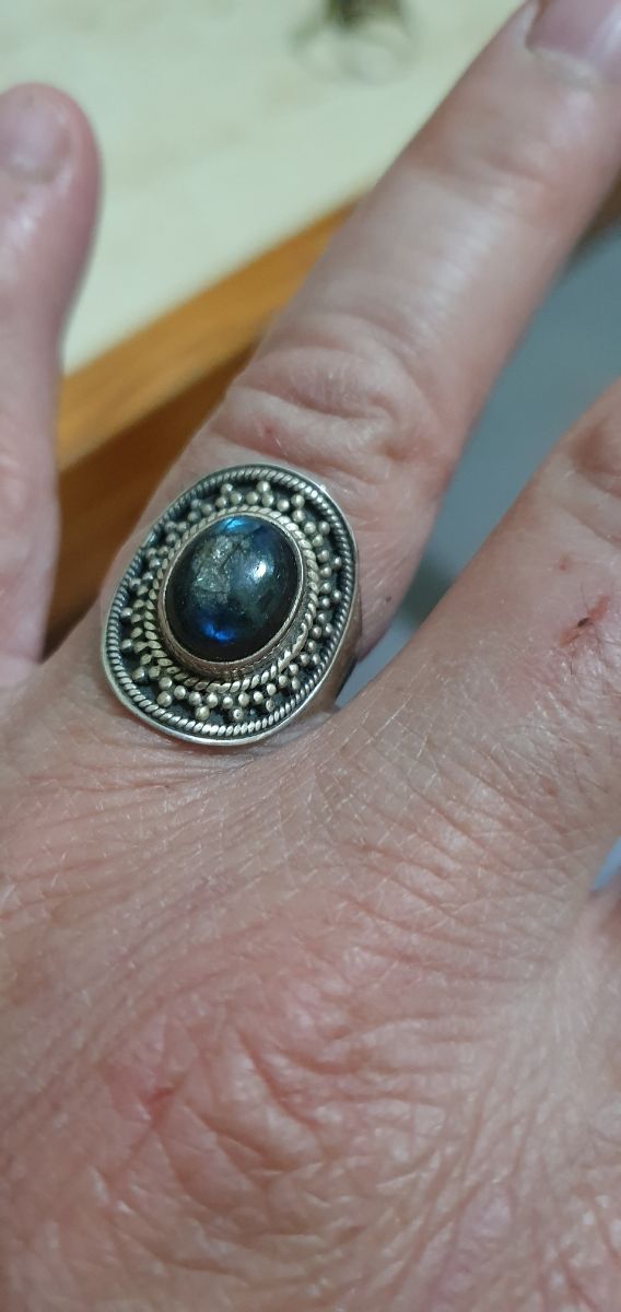 Anillos en plata y piedras