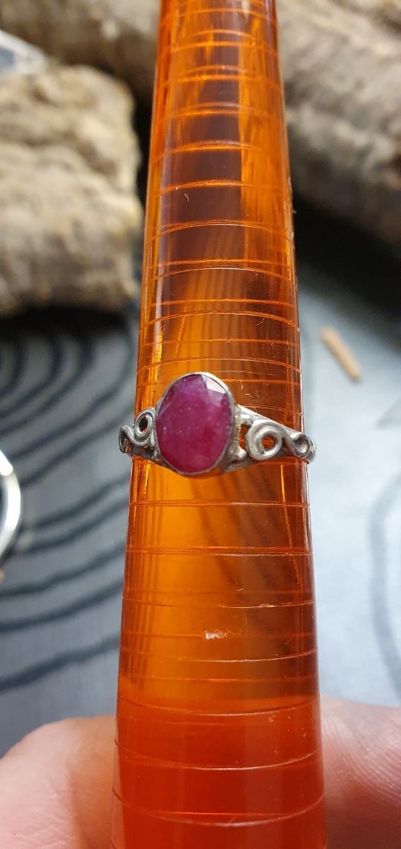 Anillos en plata y piedras