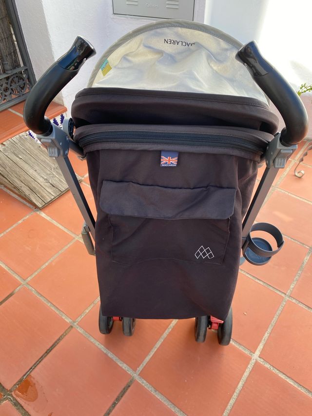 Silla maclaren techno XT negro/gris