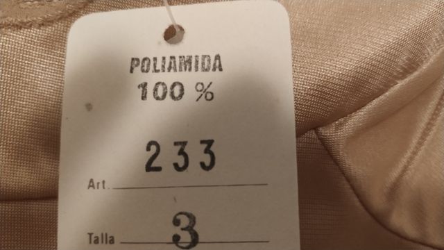 Lenceria. Viso, forro ropa interior T.3 A estrenar