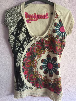 Camisetas Desigual mujer de segunda mano en Málaga en WALLAPOP Camisetas Desigual mujer de segunda mano en Málaga en WALLAPOP