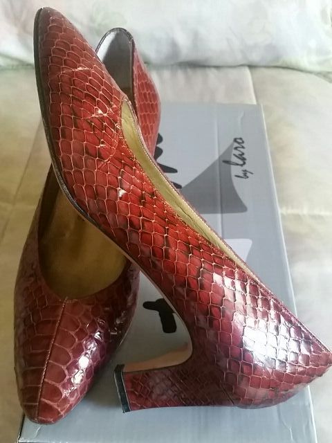 ZAPATOS PIEL SERPIENTE N°37