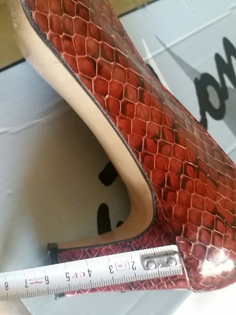 ZAPATOS PIEL SERPIENTE N°37