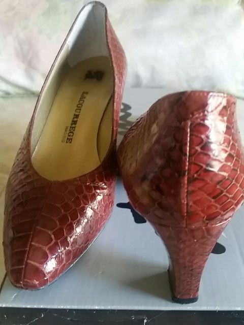 ZAPATOS PIEL SERPIENTE N°37