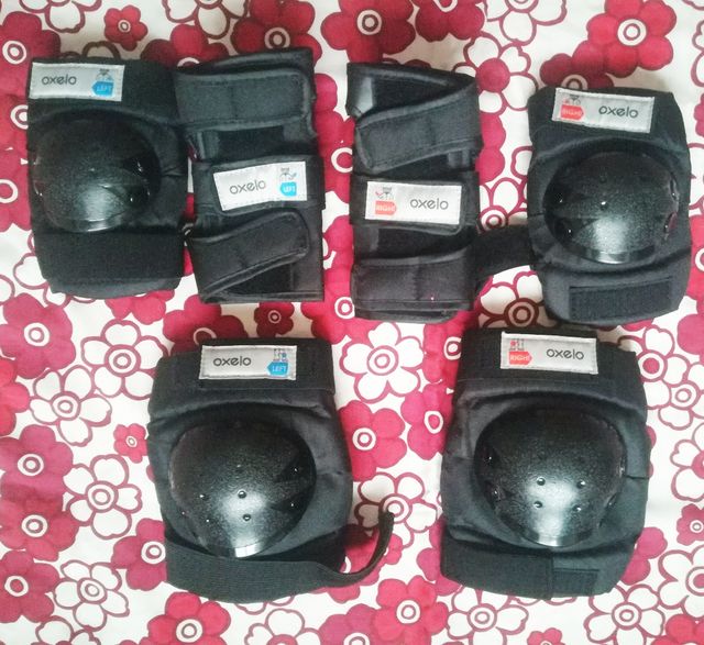 patines talla adaptable 34 - 36 + protecciones