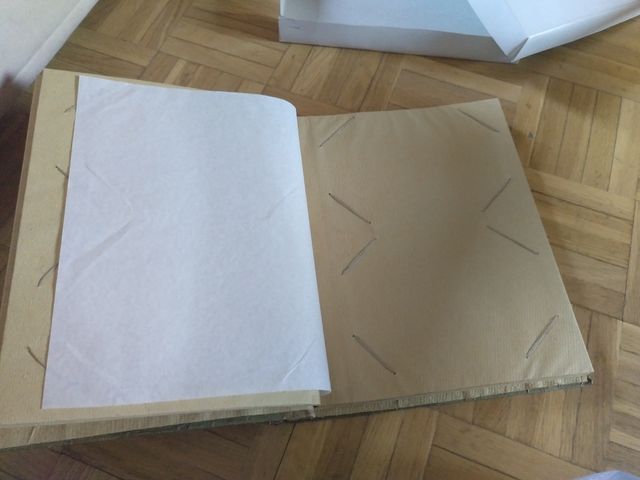 Álbum de fotos natural