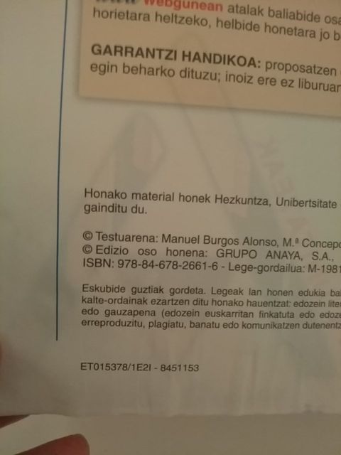 Storia Gizarte Zientziei. 4. DBH