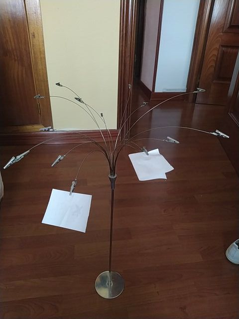 original colgador de fotos