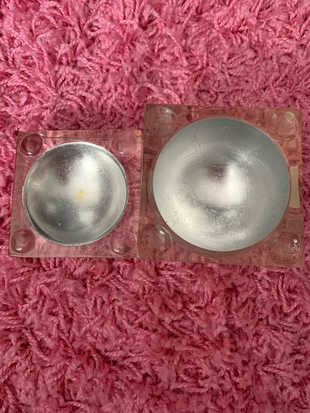 Cenicero metacrilato. Cajita decoración.