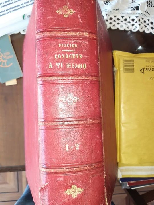 "CONOCETE A TI MISMO" -LUIS FIGUIER.- 1881