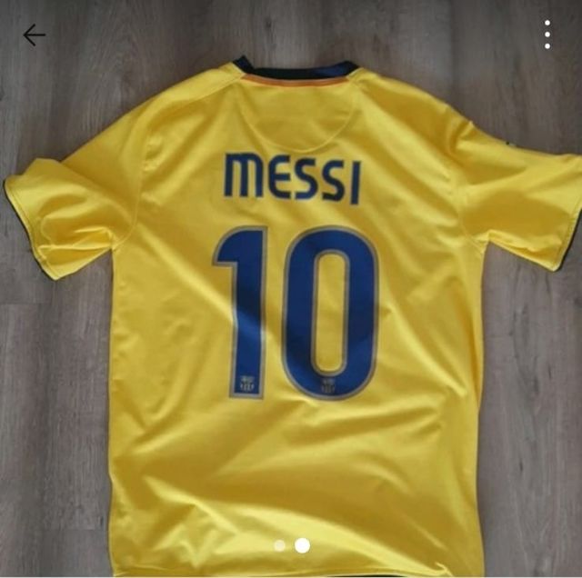 Segunda equipación !!!messi