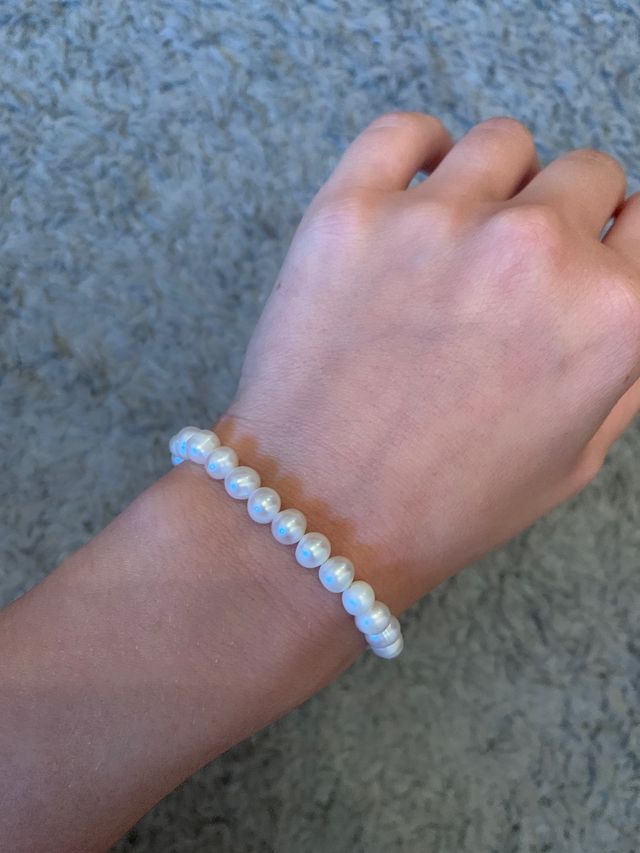 Pulsera de perlas naturales Majorica