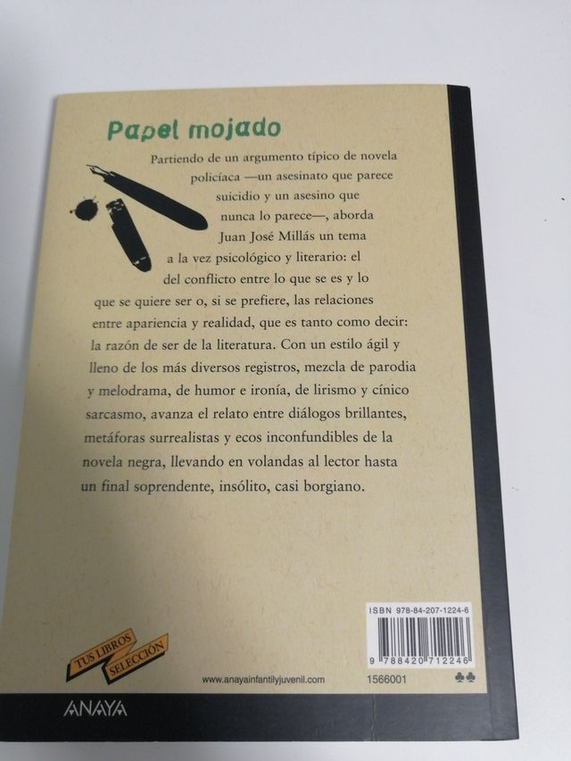 Papel Mojado. Juan José Millás