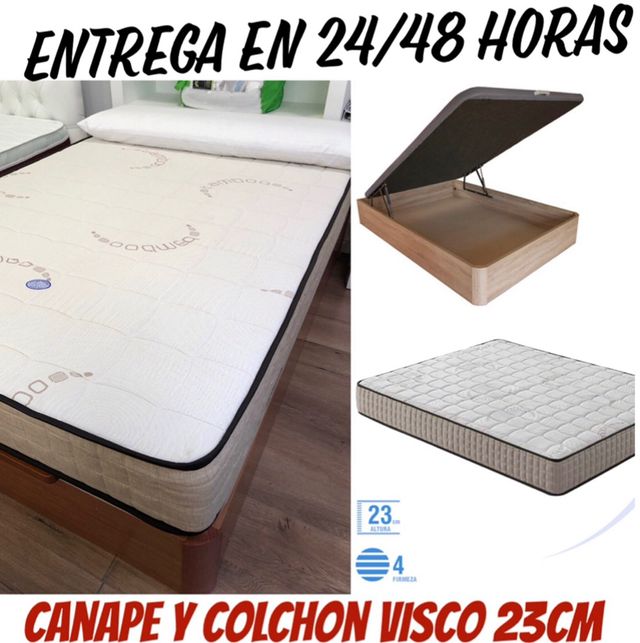 Canape y colchon viscoelastico Canape y colchon viscoelastico