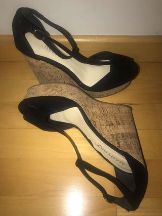 MARYPAZ Sandalias Cuña Número 40 de segunda mano por 4 EUR en Madrid en  WALLAPOP