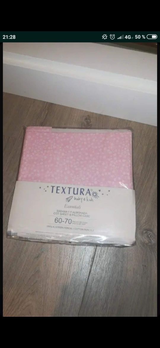 sábanas cuna nuevas