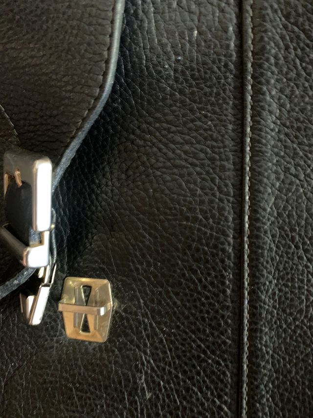 Bolso piel vacuno (no simil piel)