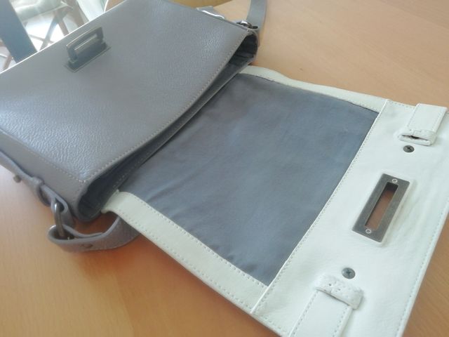 Bolso bandolera piel