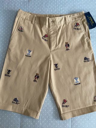 PANTALÓN CORTO RALPH LAUREN POLO BEAR EDITION de segunda mano por 50 EUR en  Camarma de Esteruelas en WALLAPOP