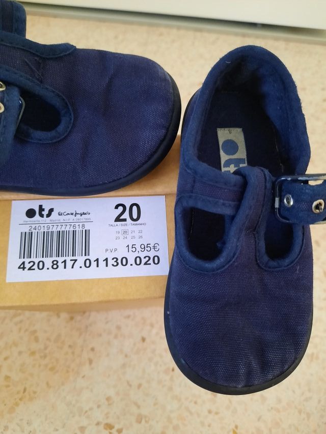zapatillas lona 20 y 21
