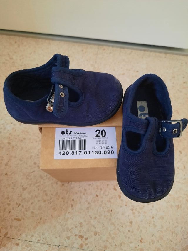 zapatillas lona 20 y 21