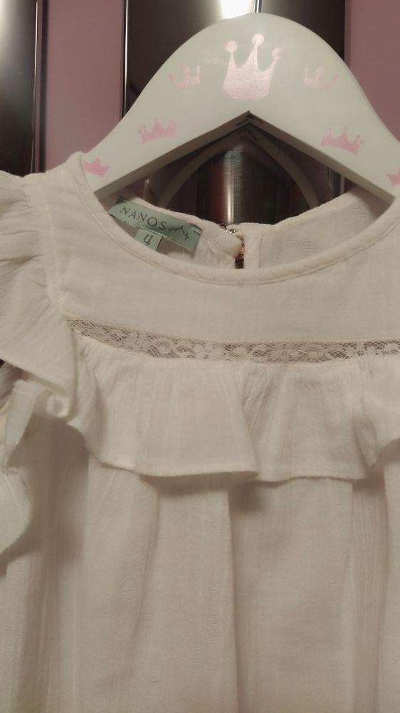 Camicia da bambina Nanos misura 4