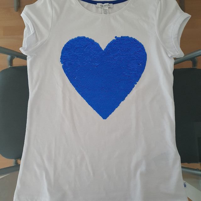 Camiseta lentejuelas niña