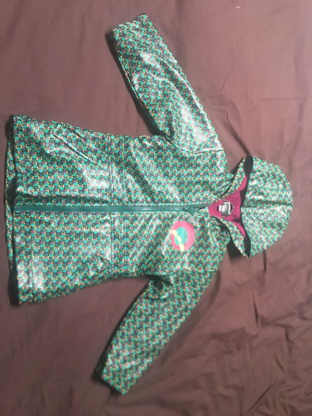 Chubasquero / forro polar talla 3 tuc tuc niñas