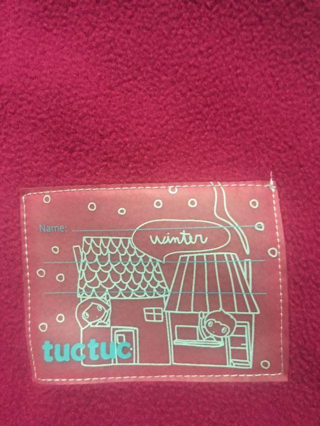 Chubasquero / forro polar talla 3 tuc tuc niñas